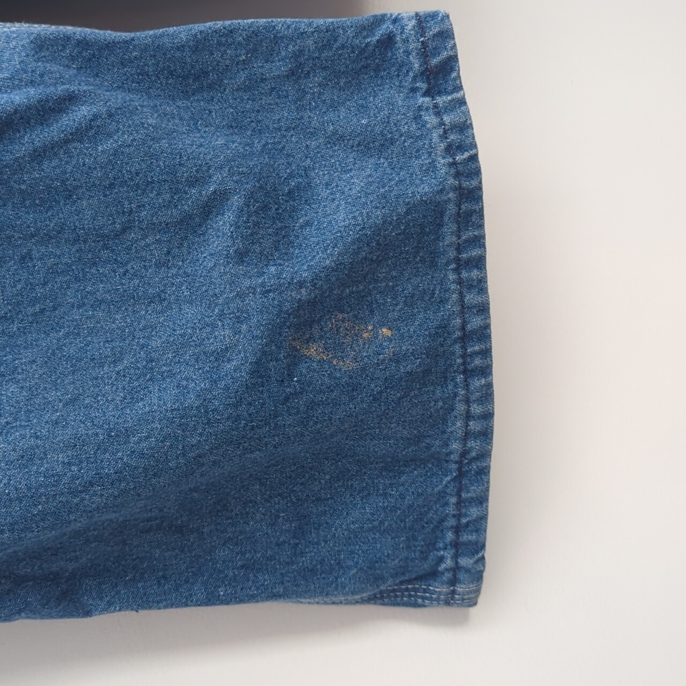 Vintage OshKosh Denim Jean Overalls Size 36x30 - Picture 11 of 11